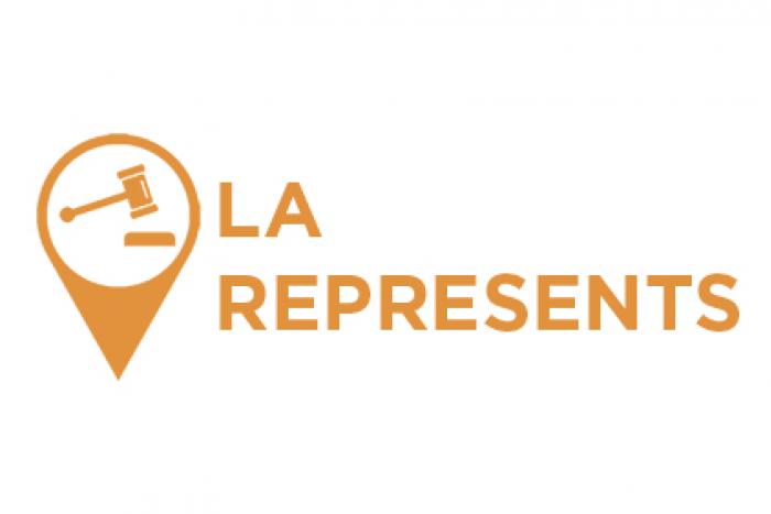 LA Represents logo